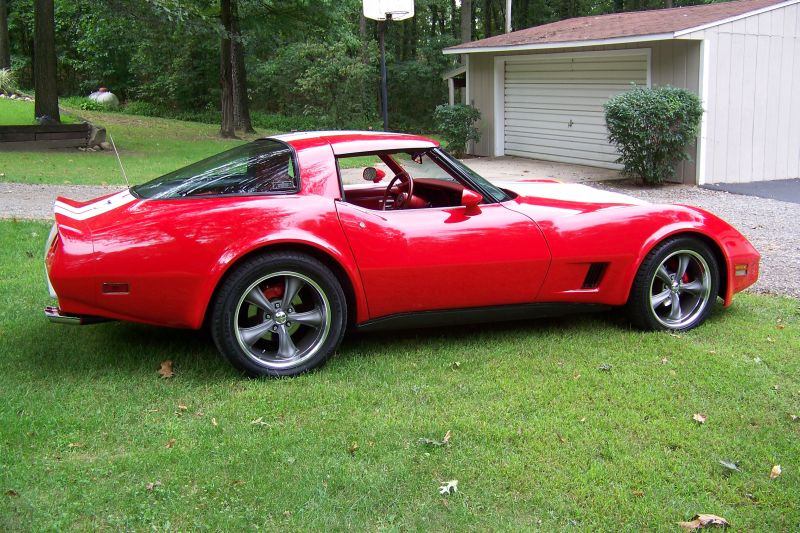 Also I don't have to slow down too much for corners 1980 Corvette C3
